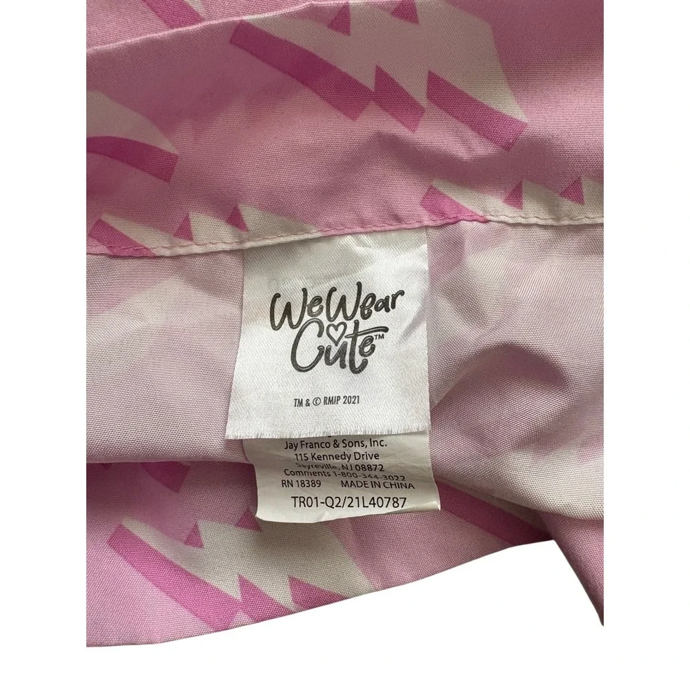 We Wear Cute Pink Lightning‎ Bolt Pillowcase Standard 20x 29 Polyester